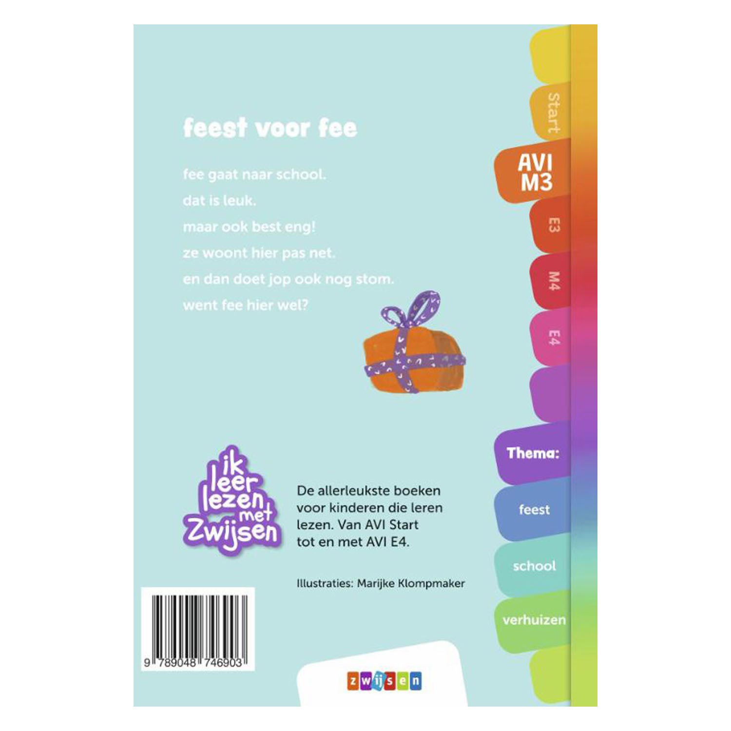 Wpg uitgevers zwijsen boek avi m3 feest voor vergoeding