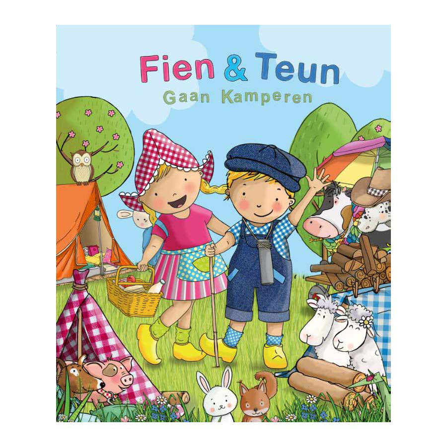 Wpg uitgevers fien teun, gaan kamperen (filmboek) 4+