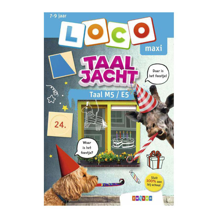 Loco oefenboekje maxi taaljacht taal m5 - e5