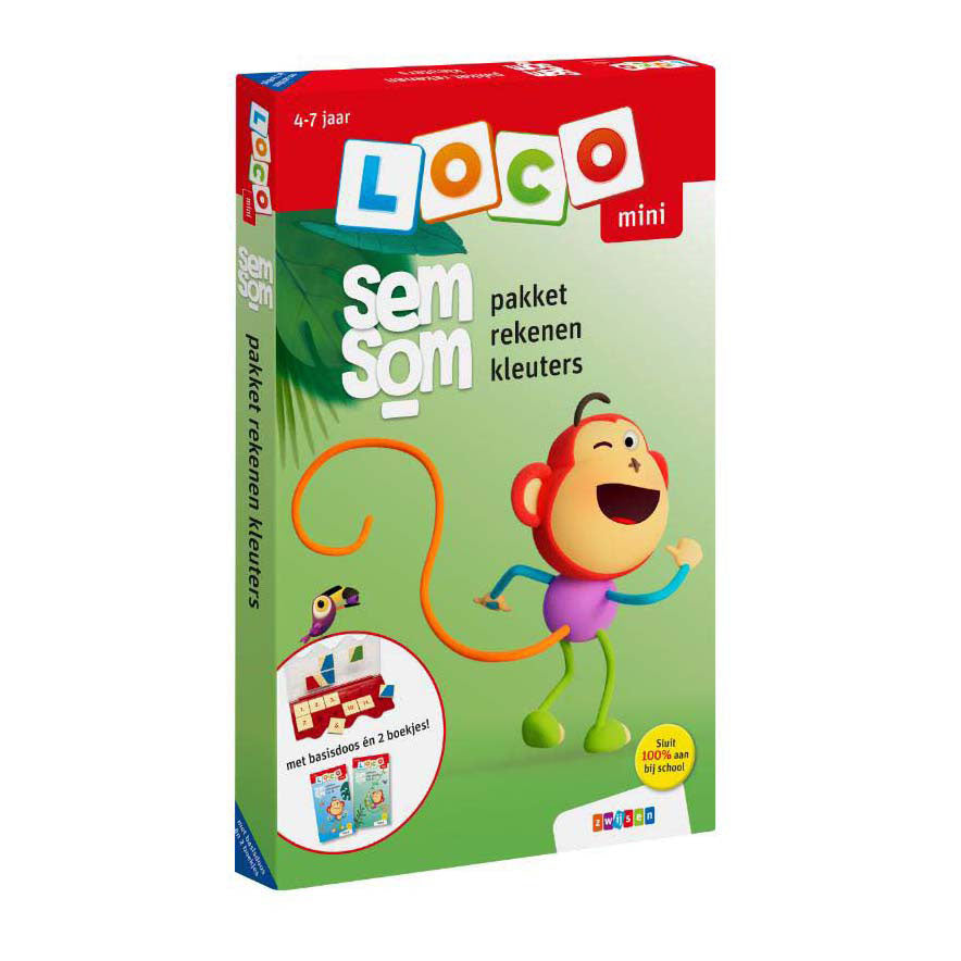 Loco mini - semsom pakket rekenen kleuters
