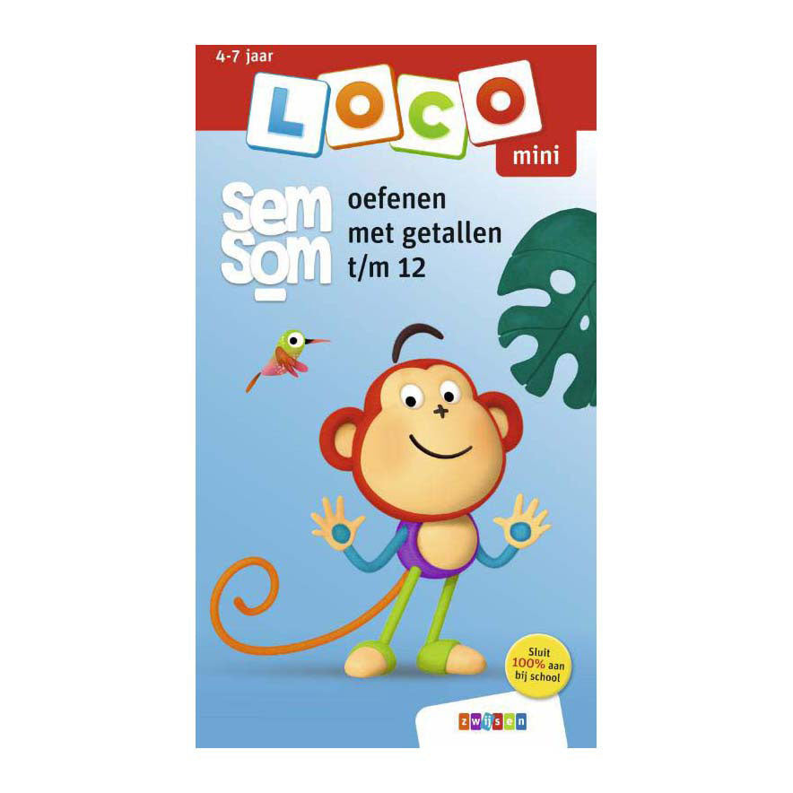 Loco mini - semsom oefenen met getallen t m 12