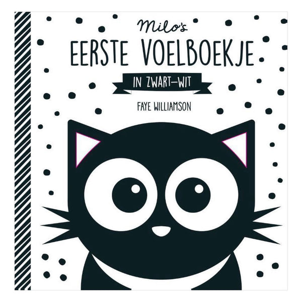 Wpg uitgevers milo's eerste voelboekje in zwartwit