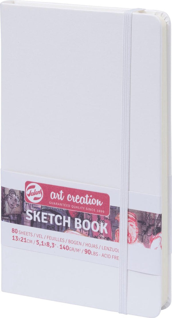Talens art creation schetsboek wit 13 x 21 cm 140 g 80 vellen