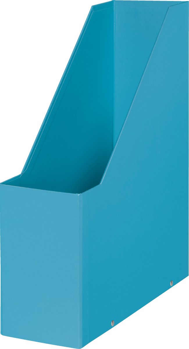 Leitz cosy click store duurzame tijdschriftenhouder voor a4 documenten - 77% gerecycled karton - 10.3 x 33 x 25.3 cm (bxhxd) - sereen blauw