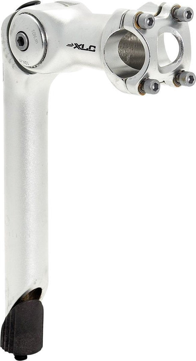 Xlc st-t02 stuurpen - city trekking - aluminium - verstelbaar 1 - 25.4mm 180 120mm - zilver