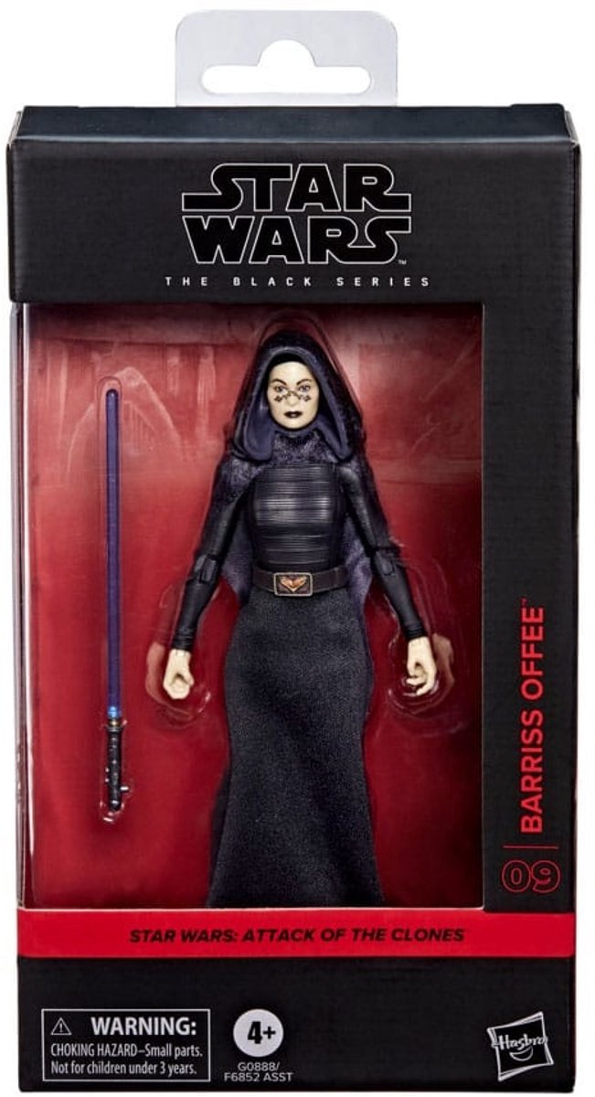 Hasbro star wars episode ii black series action figure barriss offee 15 cm action figuur
