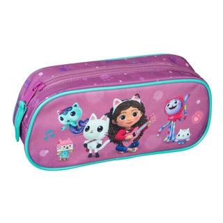 Undercover koci domek gabi serie - piórnik - fuchsia - gabi en vrienden