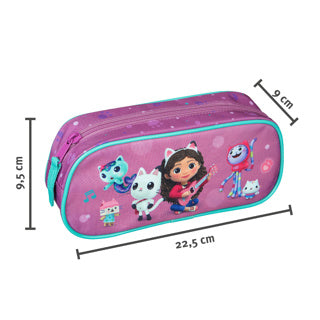 Undercover koci domek gabi serie - piórnik - fuchsia - gabi en vrienden