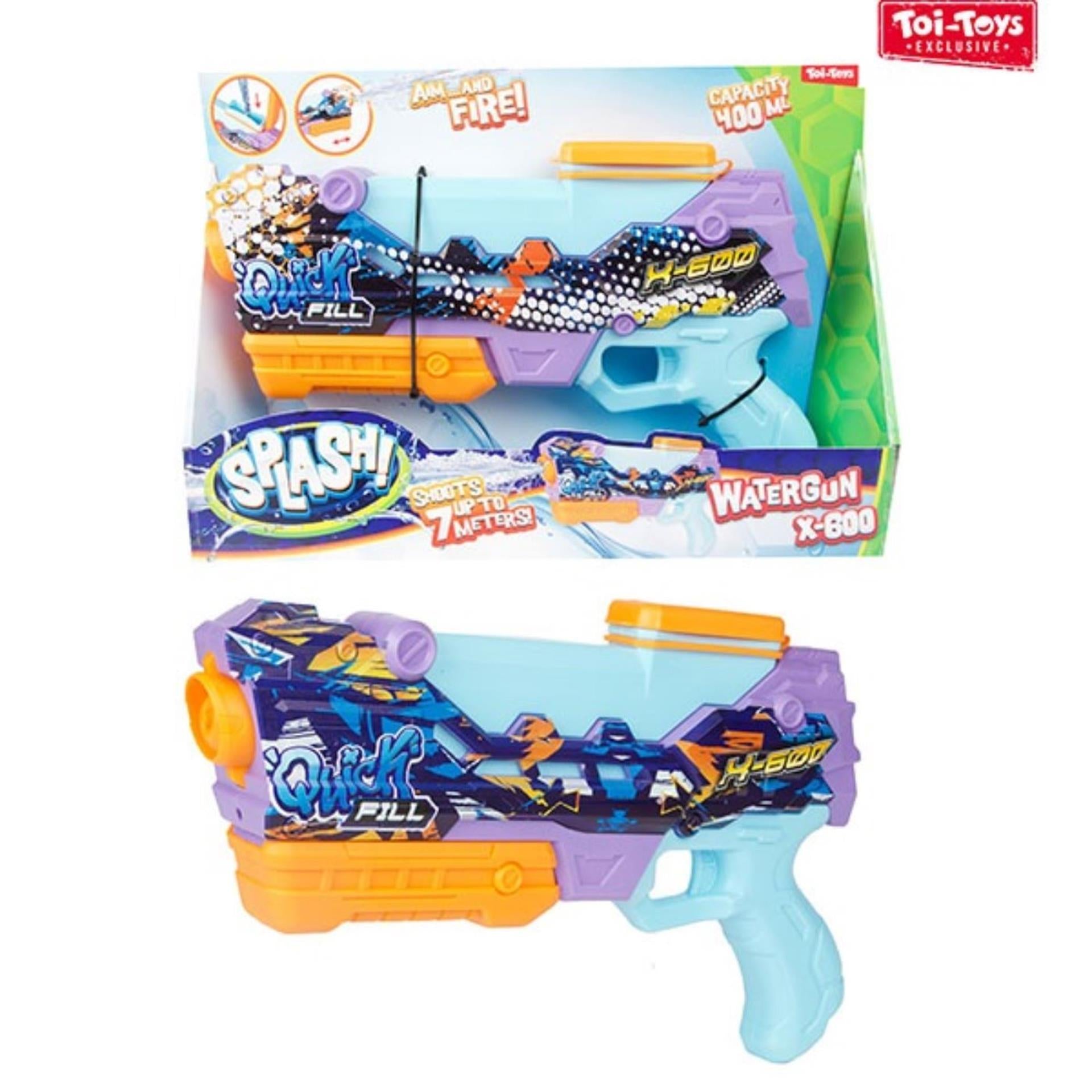 Spatwaterpistool snel vullen x600