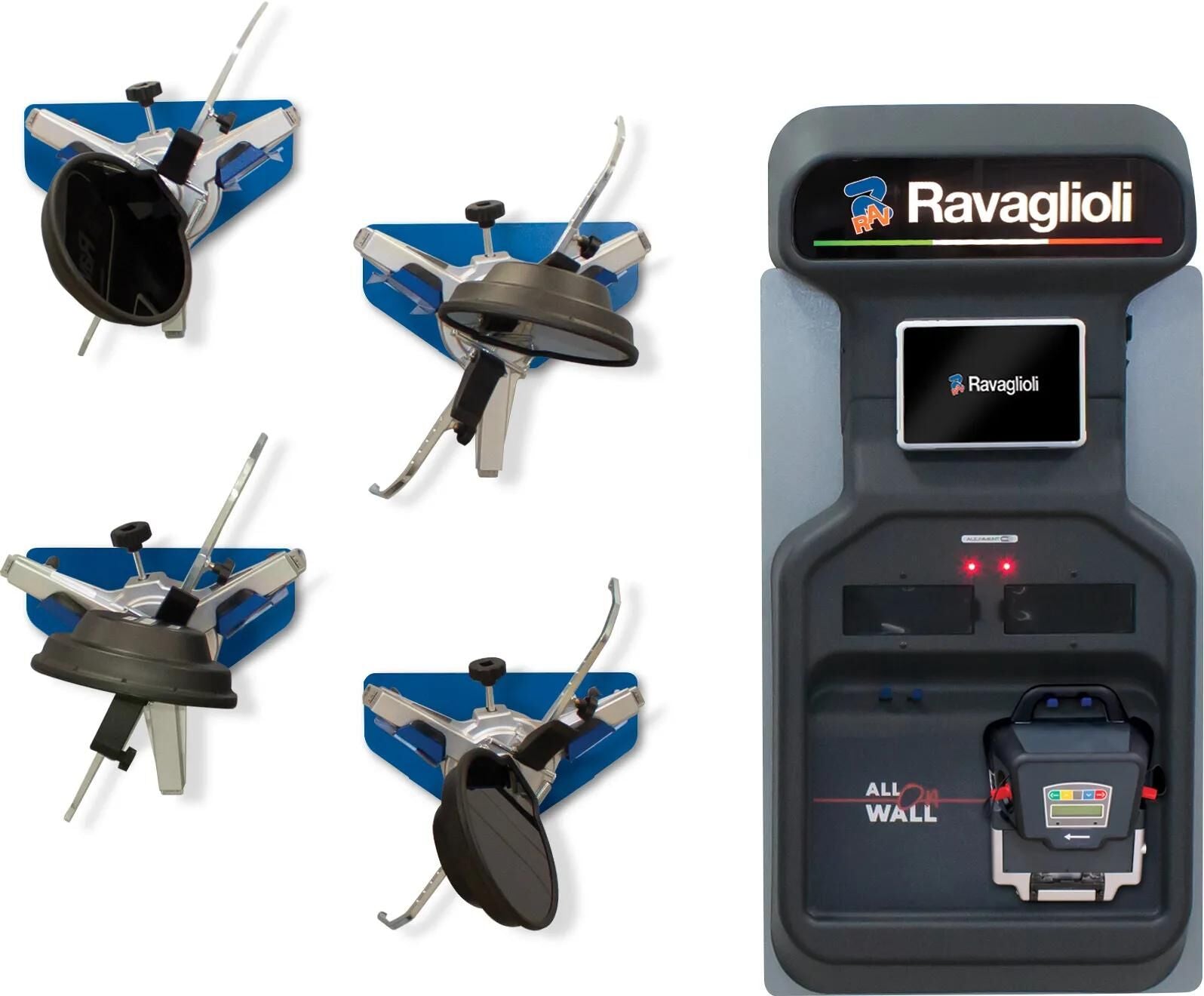 Ravaglioli achsmessgerät rav3d2.0wall.3s 3d wheel alignment system tabletversion