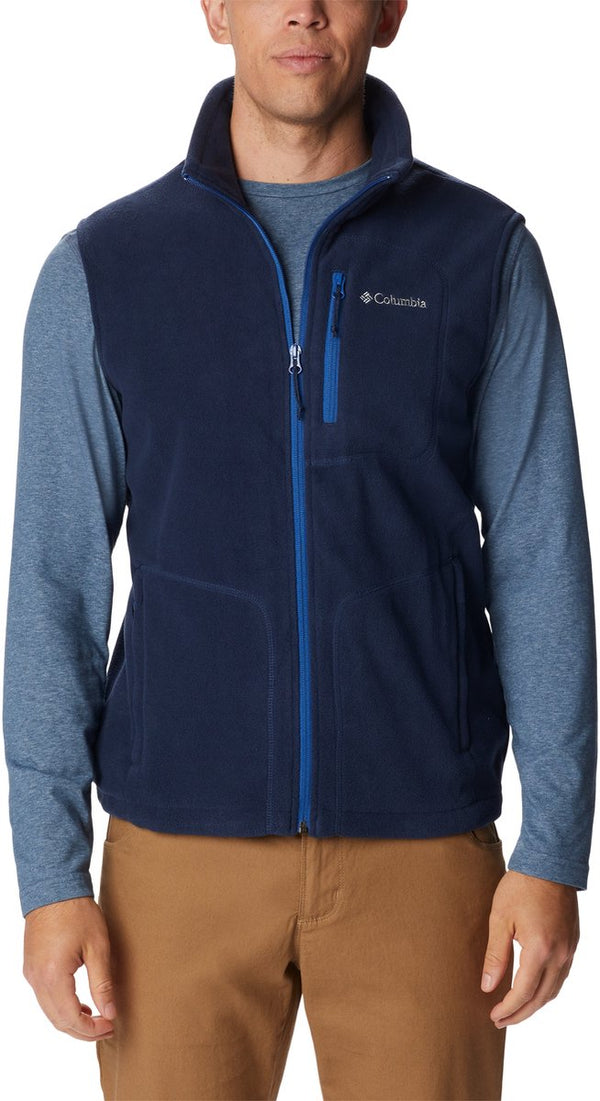 Columbia fast trek™ fleece vest heren outdoorvest - collegiate navy xl