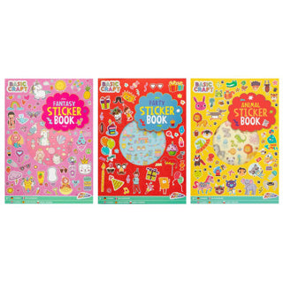 Grafix a4 stickerboek 8 3 assorti