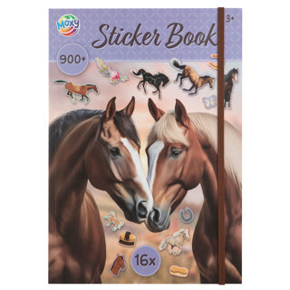 Creative craft group paarden stickerboek - 900+st.