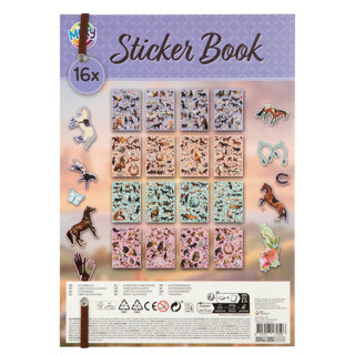 Creative craft group paarden stickerboek - 900+st.