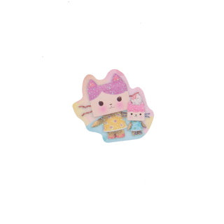 Gabby’s dollhouse stickervel glitter gabby's poppenhuis