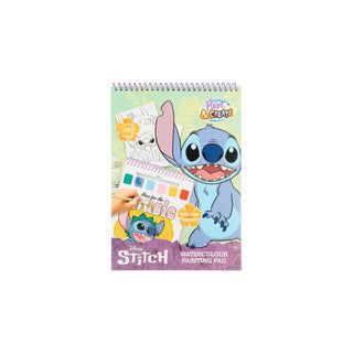 Disney stitch aquarel kleurboek