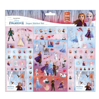 Super sticker set frozen | 6 stuks