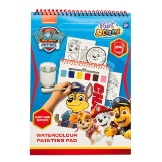 Paw Patrol waterverfset boek