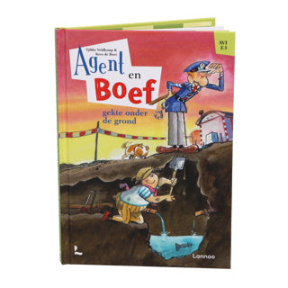 Boek agent en boef - gekte onder de grond