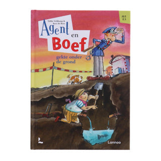 Boek agent en boef - gekte onder de grond