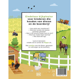 Boek mijn grote flapjesboek van de boerderij 