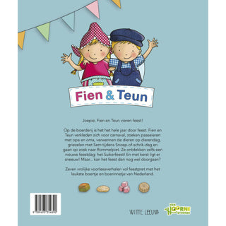 Boek fien en teun vieren feest