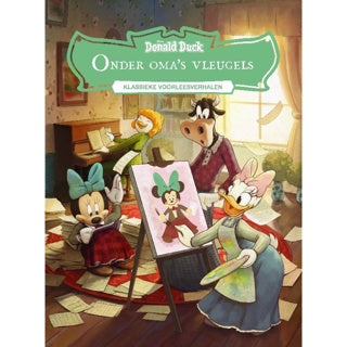 Boek voorleesboek onder oma's vleugels | 2 stuks