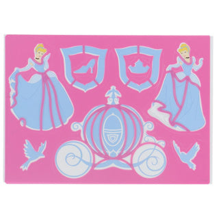 Disney prinses assepoester sjablonenset