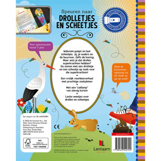 Boek speuren naar drolletjes en scheetjes | 2 stuks