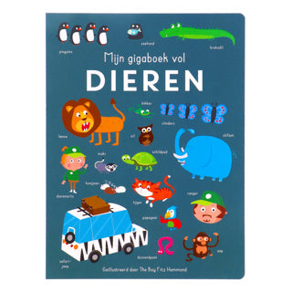 Rebo uitgevers mijn gigaboek vol dieren
