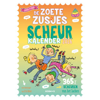 De zoete zusjes moppenscheurkalender