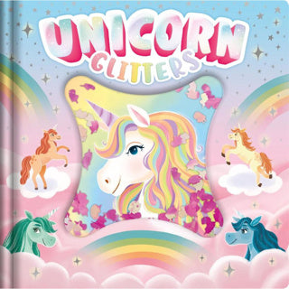 Boek eenhoorn glitters
