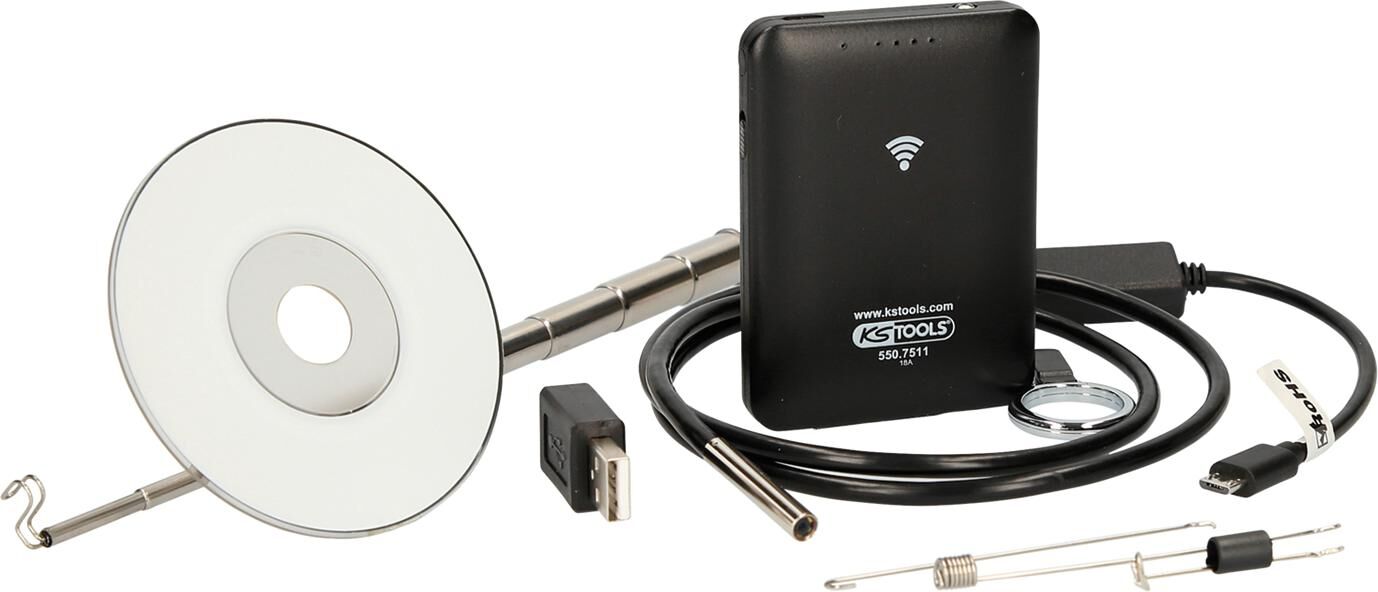 Ks tools ks-tools videoscoopset wi-fi video endoscope set weight 250g