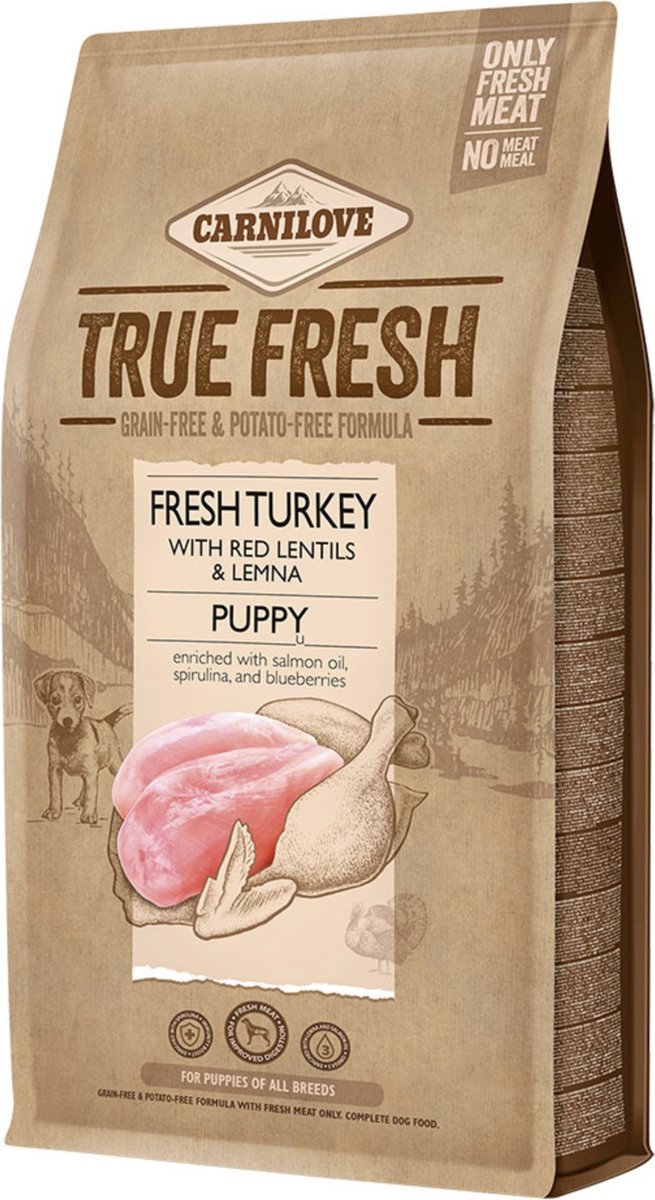 Carnilove true fresh turkey puppy 11,4 kg