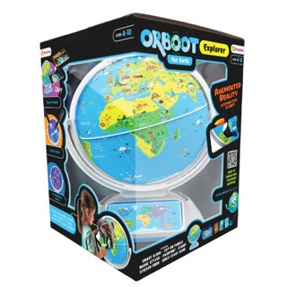 Gear2play orboot explorer interactieve wereldbol – spelenderwijs de wereld ontdekken – incl. app 3d beelden - educatief