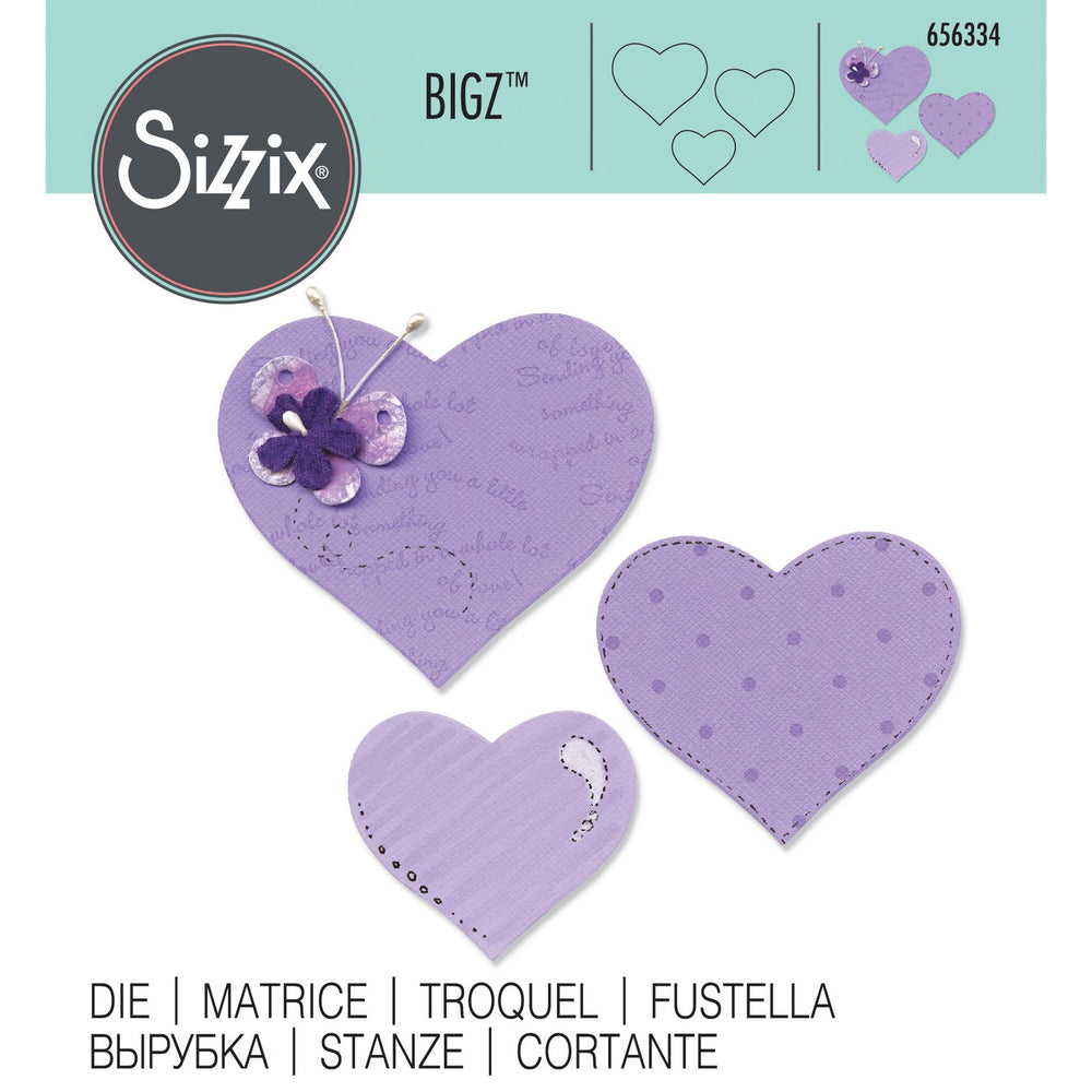 Sizzix • bigz die hearts