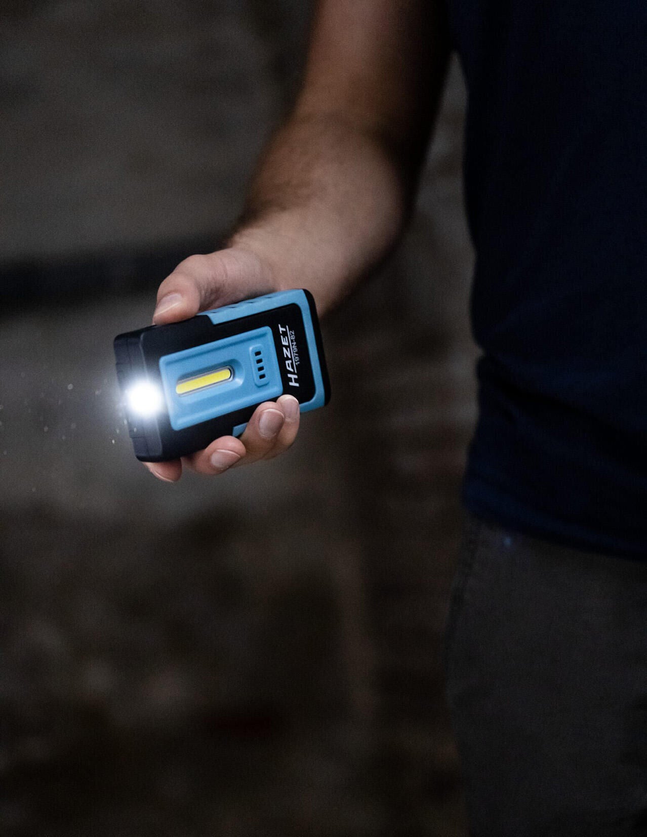 Hazet looplampen 1979n-82 led pocket light charging option