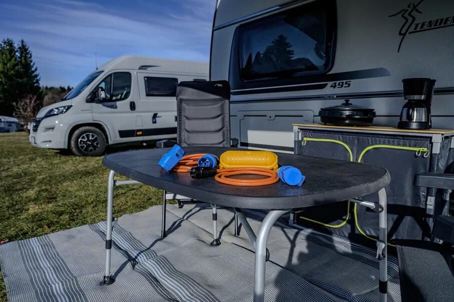 Brennenstuhl adapter-set camping starter set camping burning chair