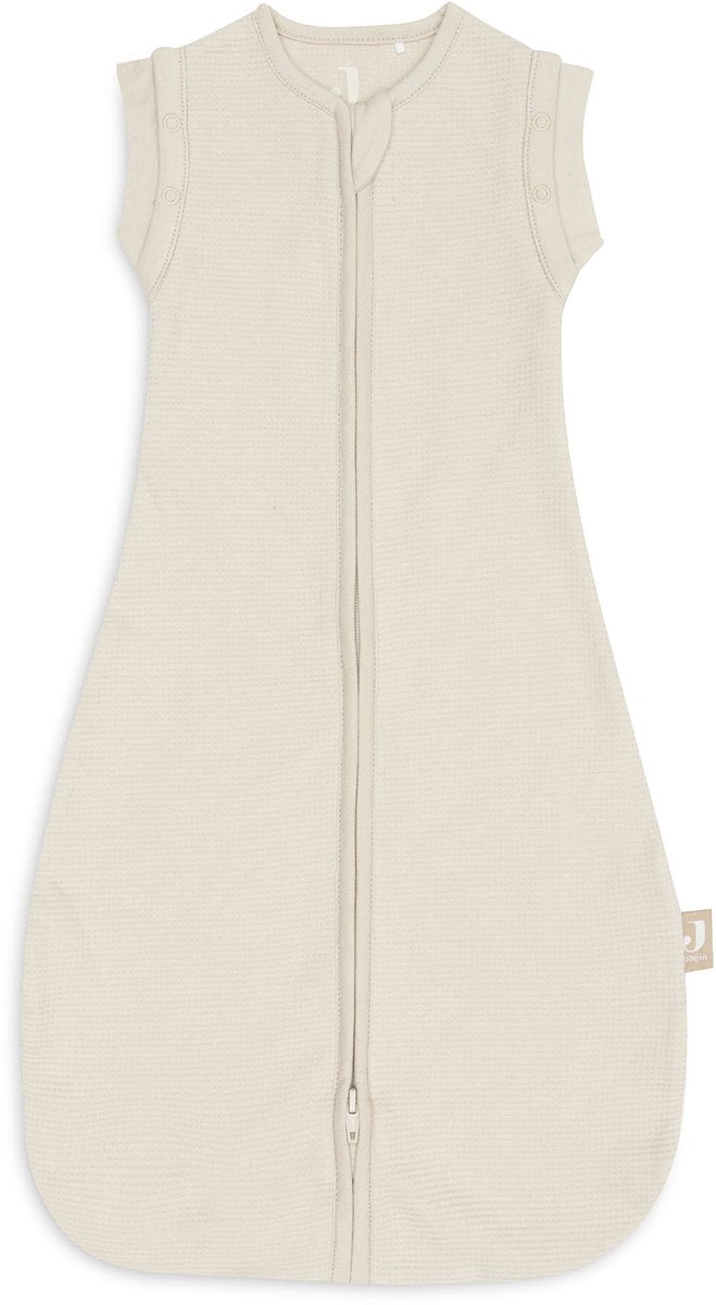 Jollein cocoon slaapzak baby 0-3 maanden - little waffle - sand