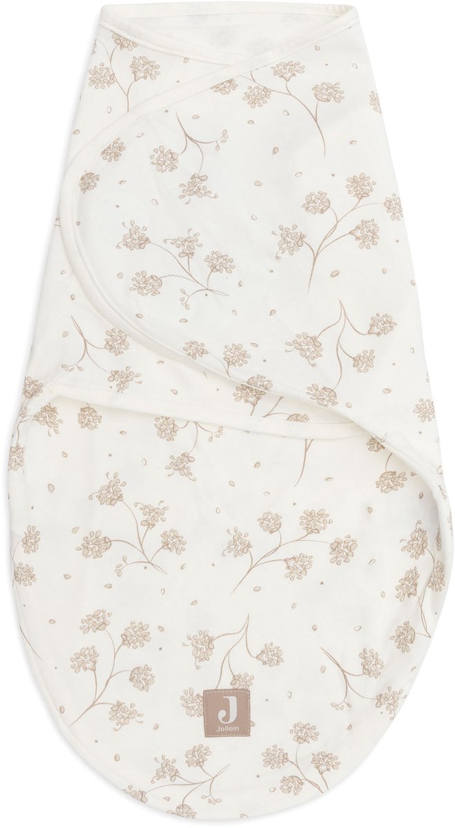 Jollein wrapper - slaapzak baby - 0-3 maanden - leafy dreams