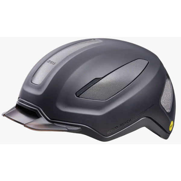 Ked fietshelm reach dt medium 54-58 cm - zwart mat