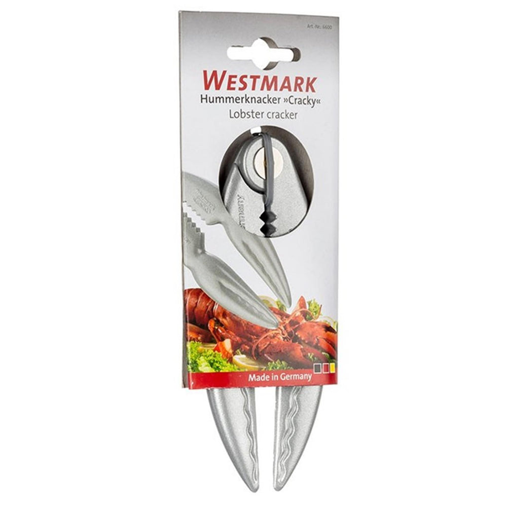 Westmark kreeftenkraker, aluminium, speciale voedselveilige coating, lengte: 14,4 cm, cracky, zilver, 66002270