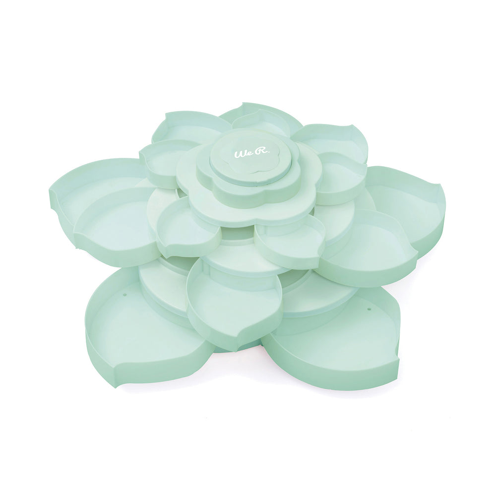 We r makers • embellishment storage bloom mint 28,70x28,70x16,51cm