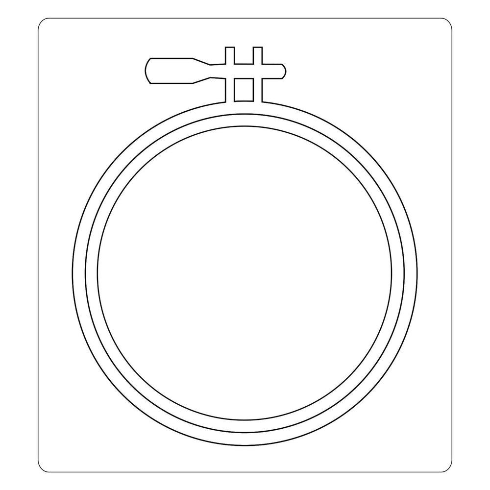 Sizzix • bigz die embroidery hoop