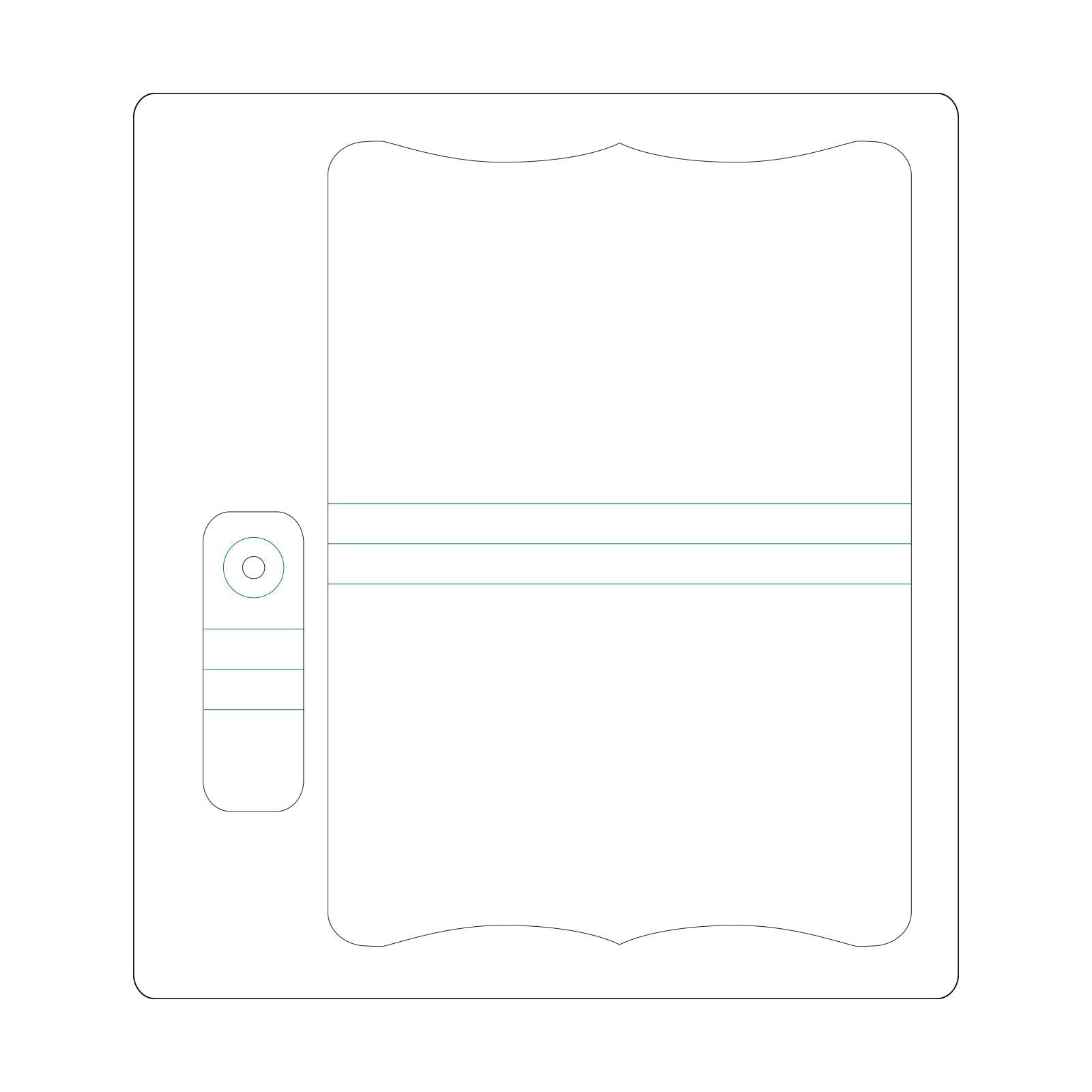 Sizzix • scoreboards die needle book