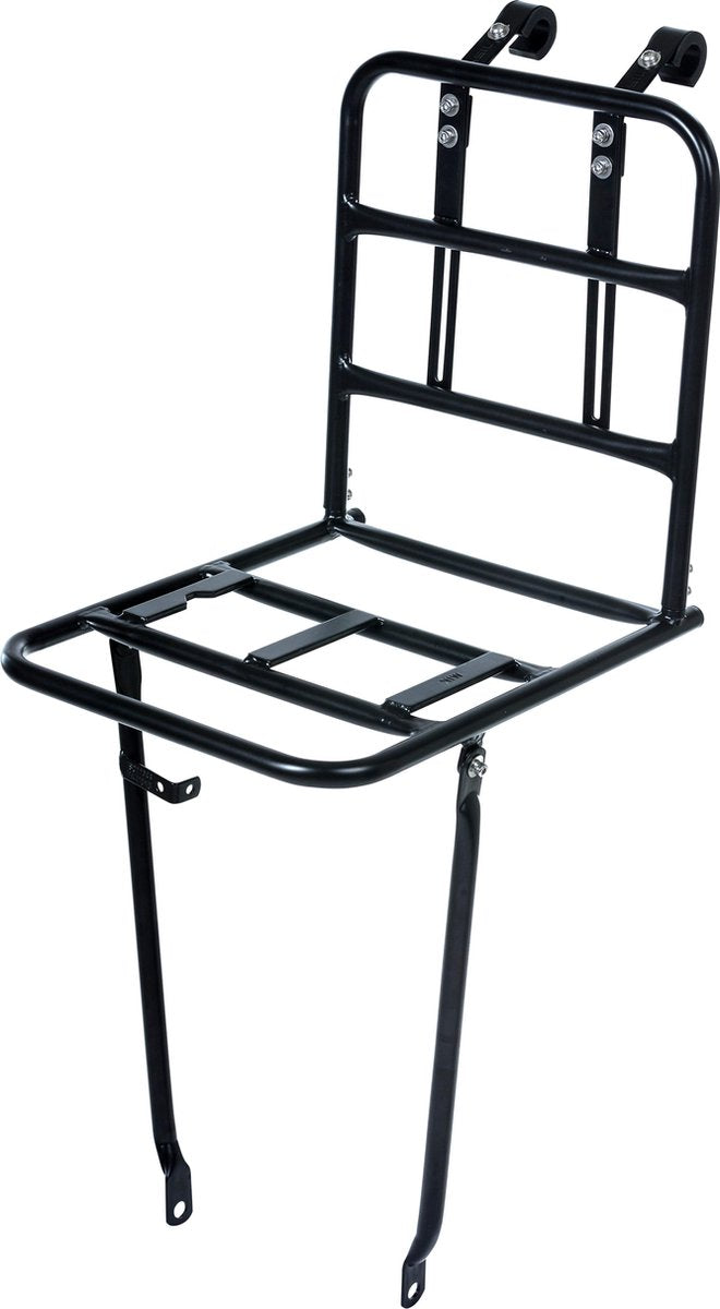 Basil front carrier - large - black