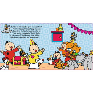 Studio 100 bumba kartonnen babysitboek