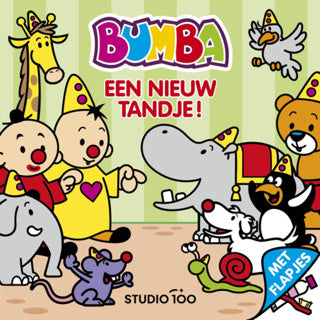 Studio 100 bumba kartonboek met flapjes - nieuw tandje