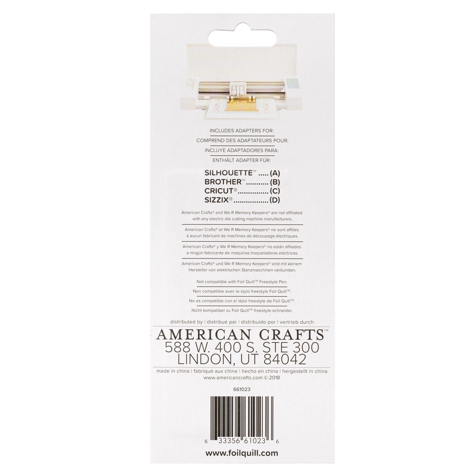 We r makers • foil quill tool adapter kit 4pieces