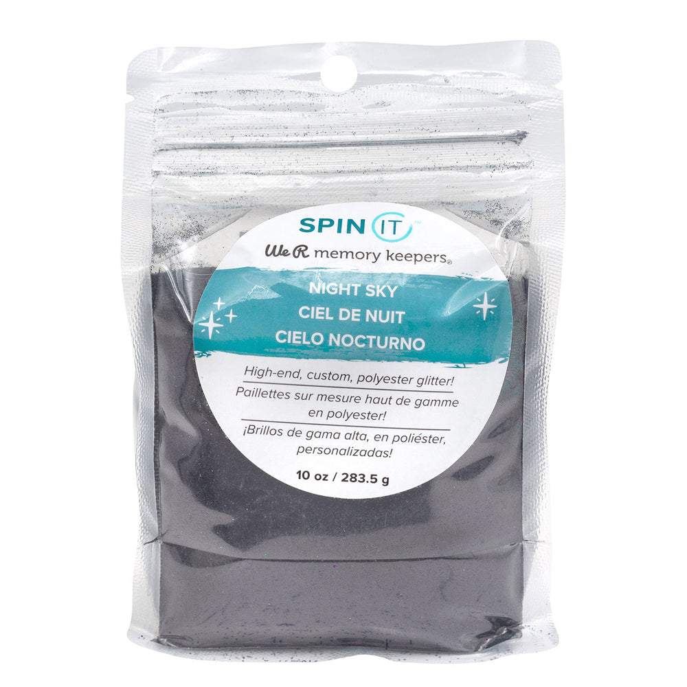 We r makers • spin it extra fine glitter glitter night sky